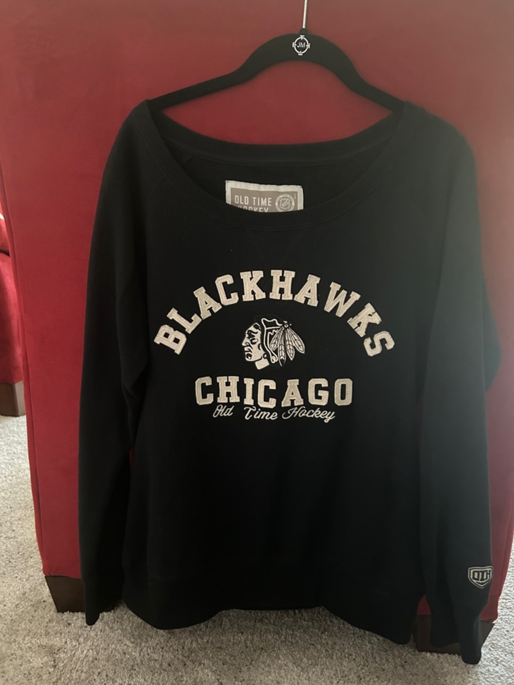 Chicago Blackhawks Women's Sweatshirt - Black